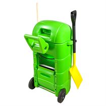 DECODRY GREEN CONTAINER WITH WHEELS 