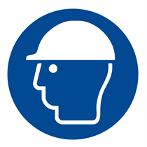 SAFETY HELMET SIGN