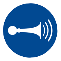 MANDATORY SIGN SIGNAL THE STARTING