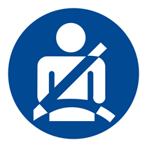 WEAR SAFETY BELTS SIGN