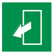 EMERGENCY SIGN -3D EMERGENCY EXIT