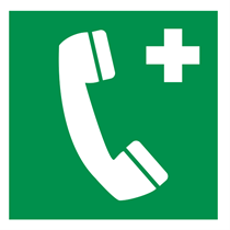 EMERGENCY SIGN EMERGENCY PHONE