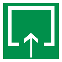 EMERGENCY SIGN SAFE PLACE