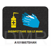 TAPPETINO TRAFFIC APPICCICOSO - Disinfettare qui le mani