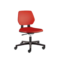SEDIA ERGONOMICA PER LABORATORIO ANTIBATTERICA altezza 40/53