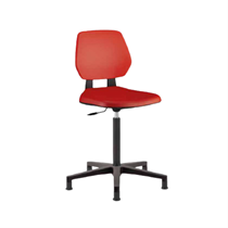 SEDIA ERGONOMICA PER LABORATORIO ANTIBATTERICA altezza 61/86