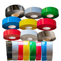 Roll of XTREME road markings stickers