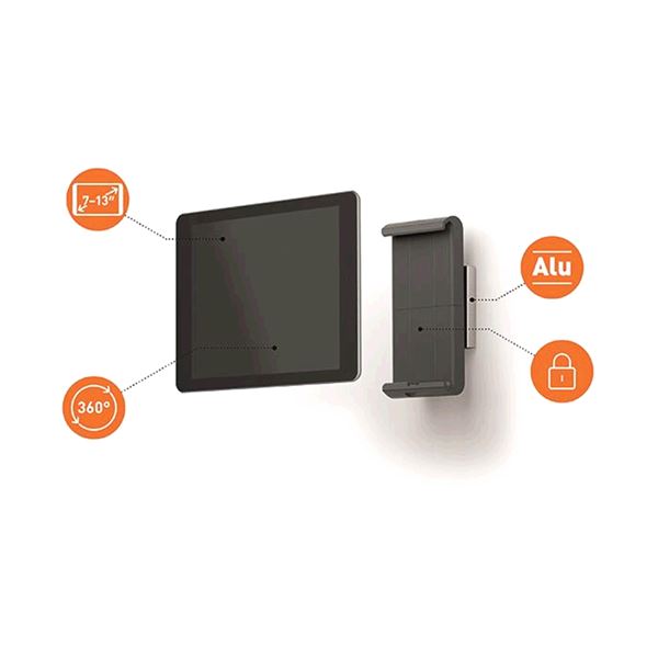 Home Outlet - Supporto da parete per cavi integrato, accessorio salvaspazio per 4 5 Smart Holder
