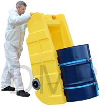 POLYETHYLENE DISPENSER TROLLEY 1600 x 740 x 640 mm 