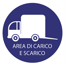 CARTELLO AREA DI CARICO E SCARICO