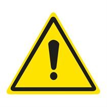 CARTELLO DI PERICOLO GENERICO