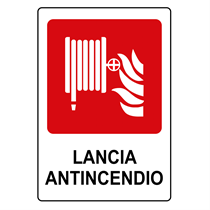 ALUMINUM SIGN - FIRE HOSE