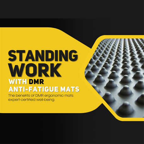 The benefits of DMR-Ergomat ergonomic mats: expert-certified well-being