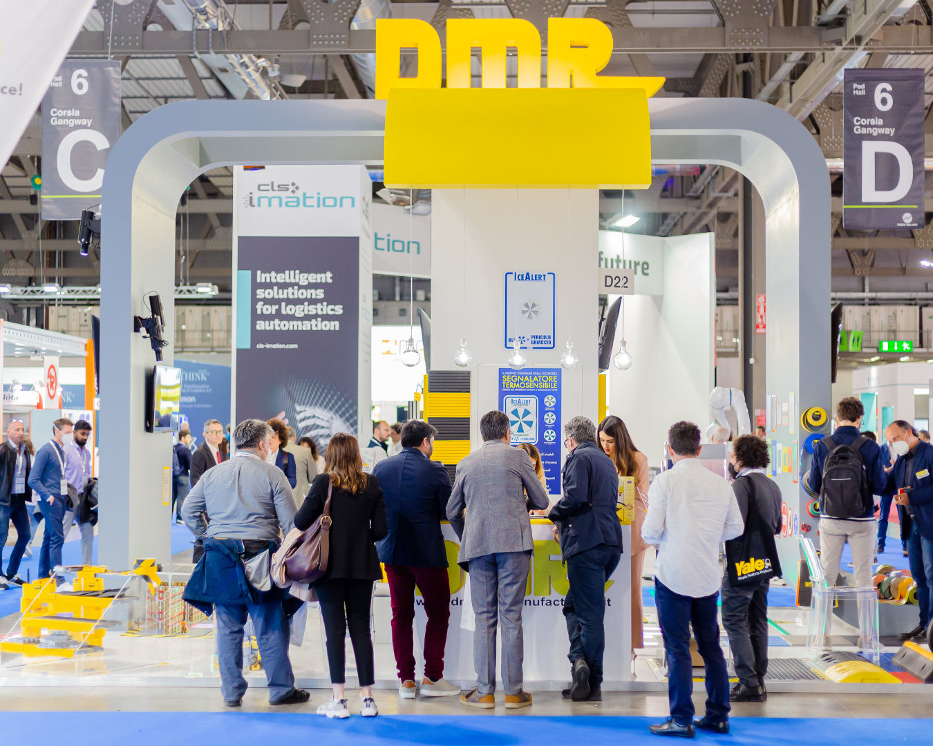 SUCCESS OF DMR AT INTRALOGISTICA ITALIA, INNOVATION OUTSIDE THE SCHEMES IN THE LOGISTICS SECTOR